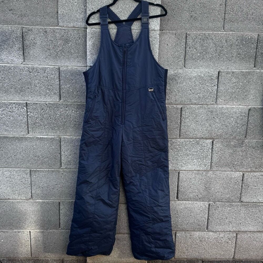 Vintage WHITE FIR Blue Ski Suit Snowsuit Winter suit